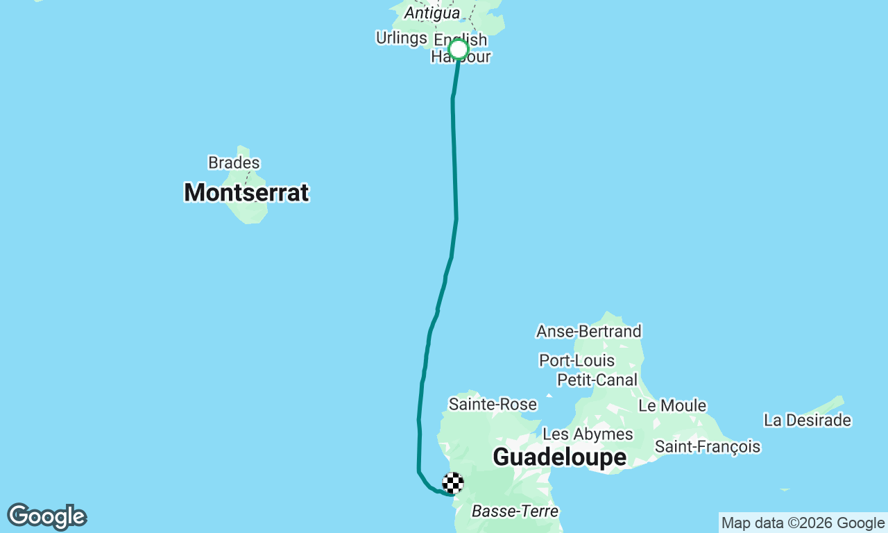 Voyage map