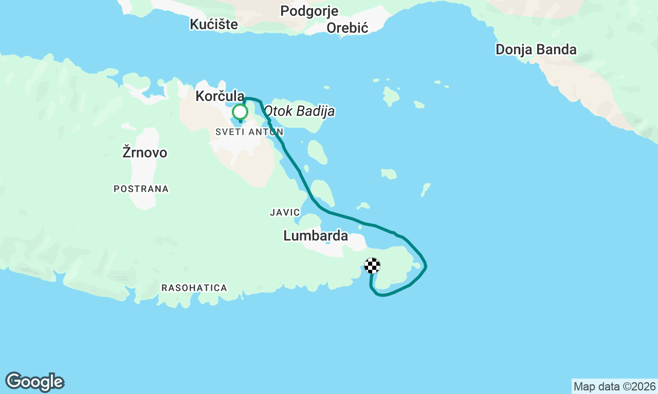 Korcula - Uvala Przina Lumbarda
