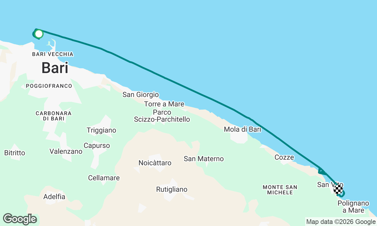 Voyage map