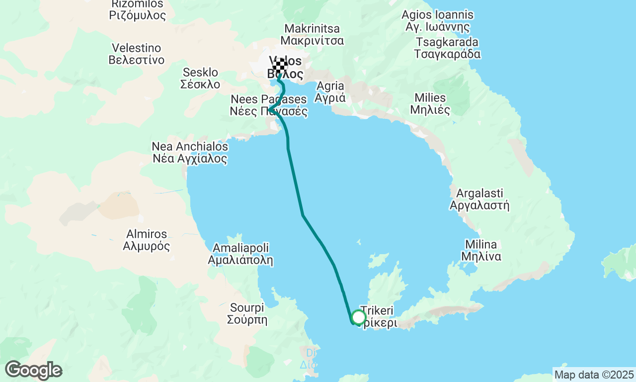 Voyage map