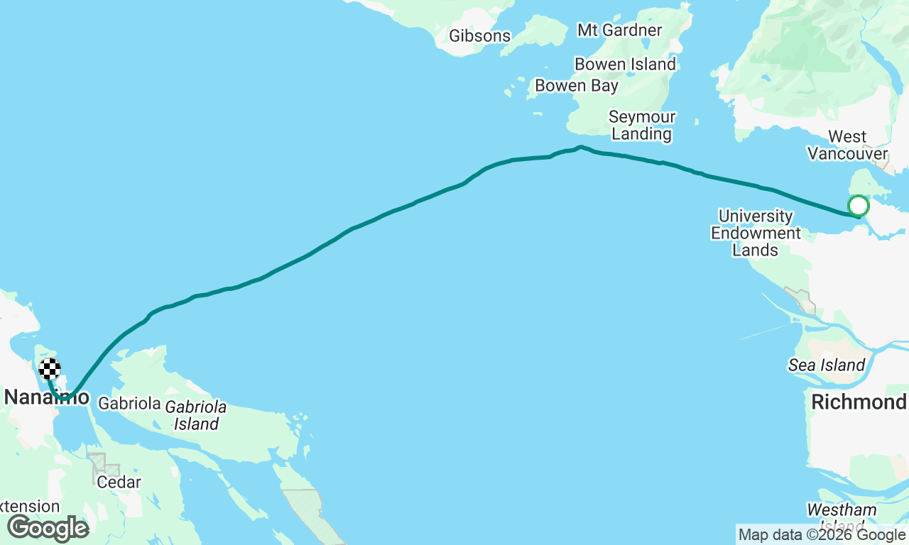 Voyage map