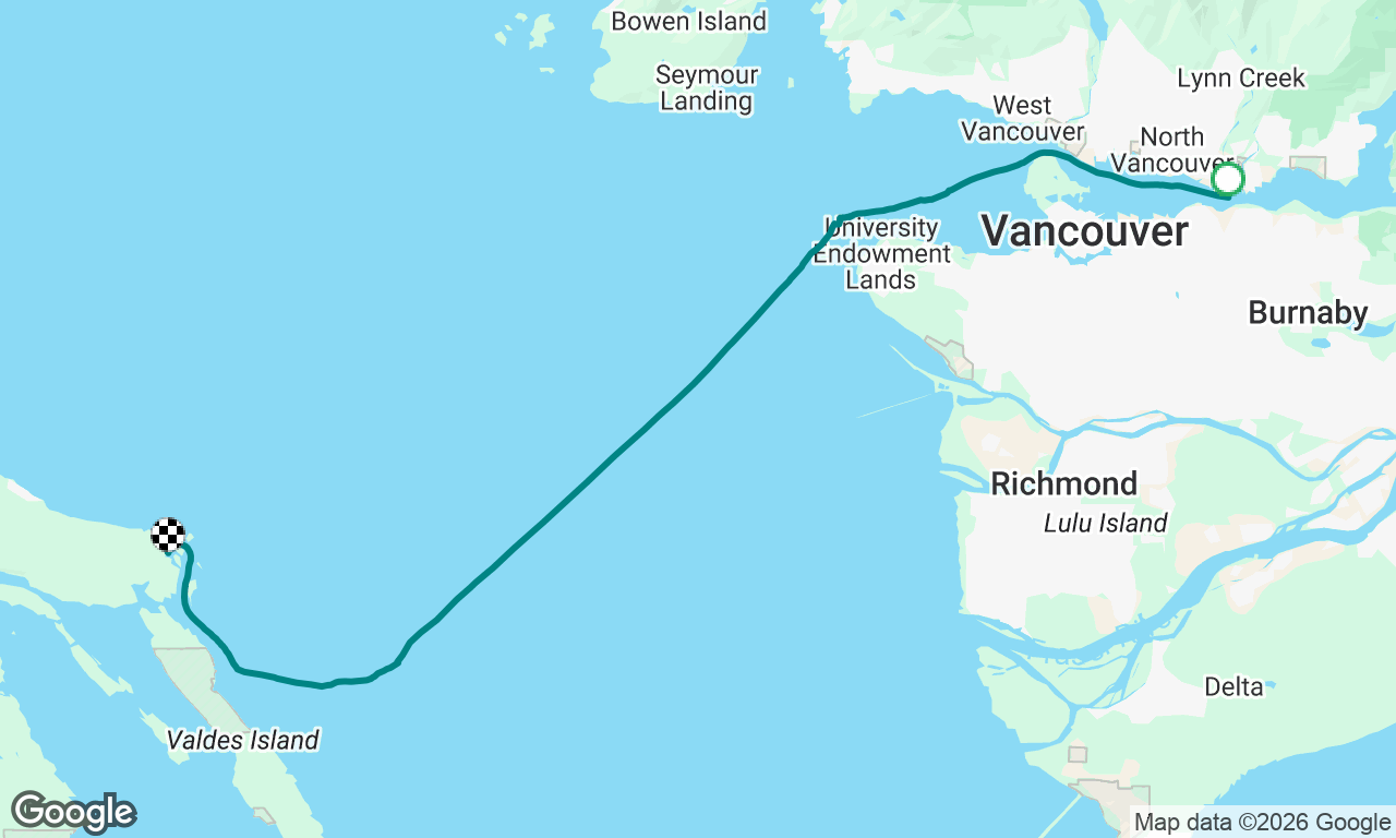 North Van to Silva Bay