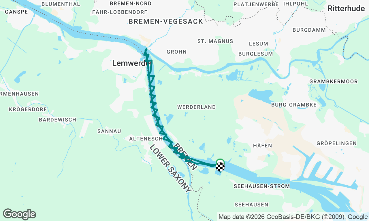 Voyage map