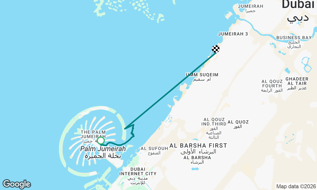 Voyage map