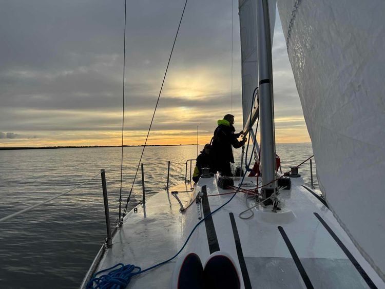 Voyage photo from MOB training
