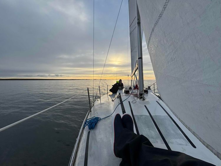 Voyage photo from MOB training