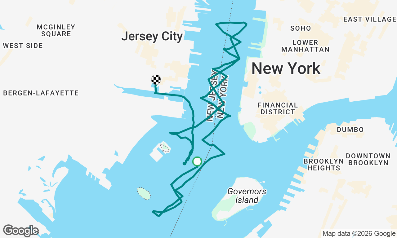 Voyage map