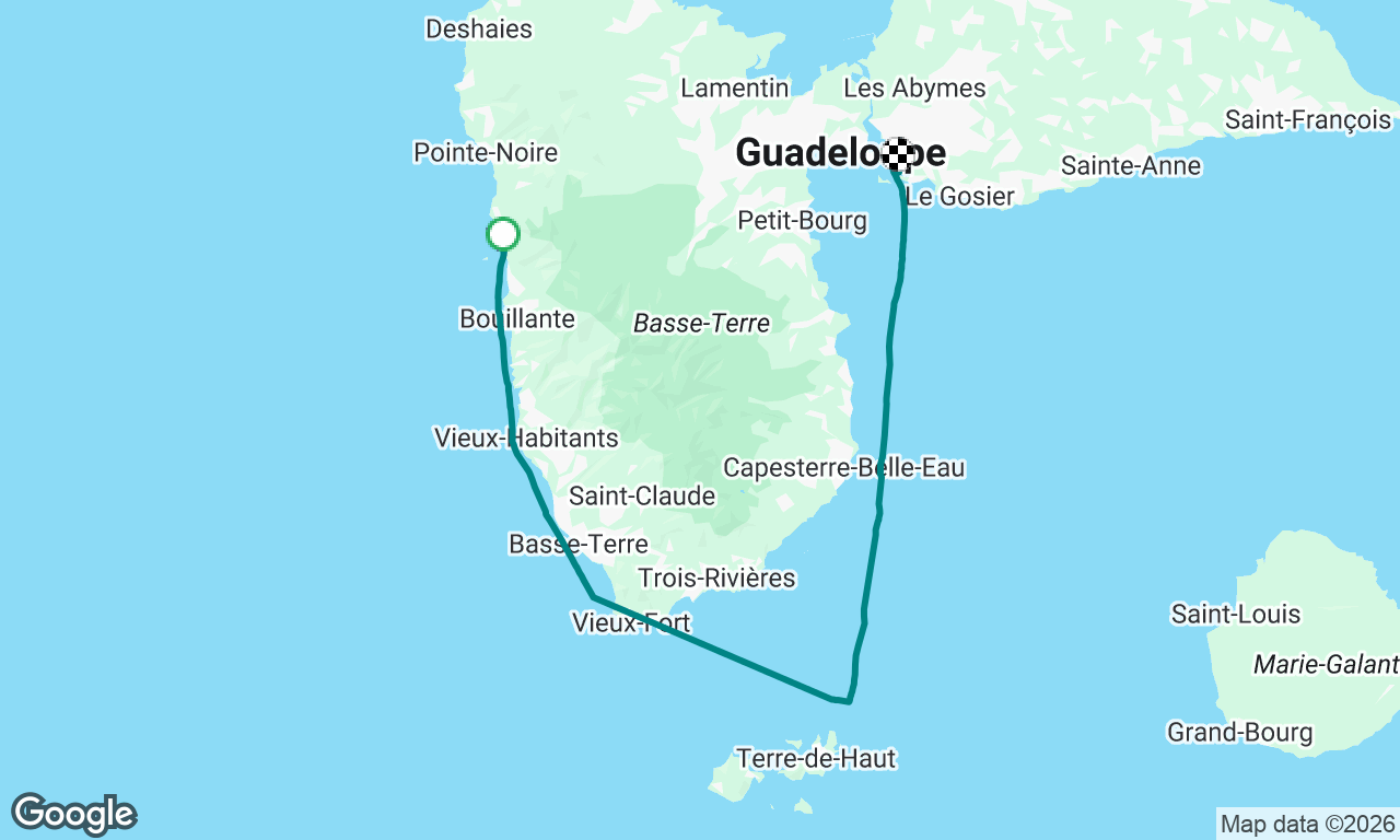 Voyage map