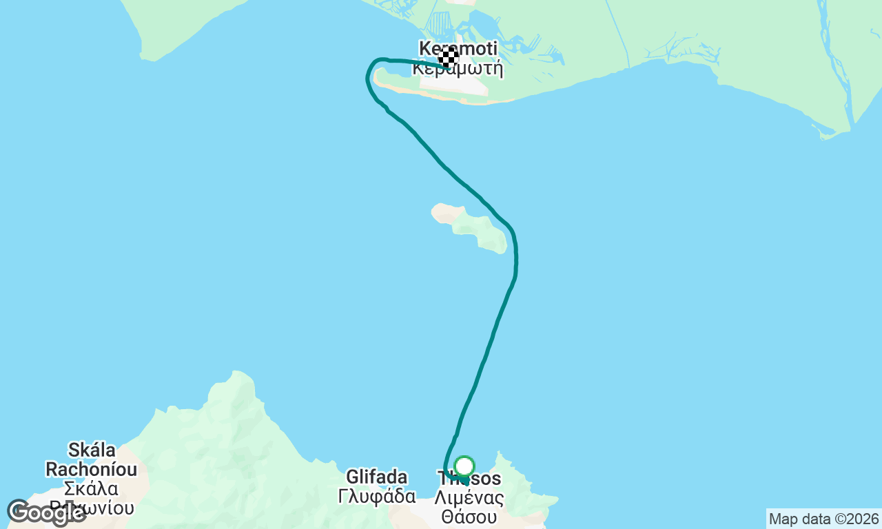 Voyage map