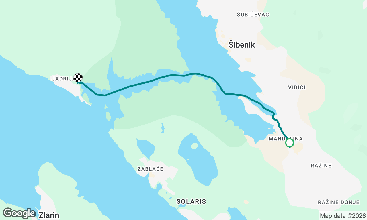 Voyage map