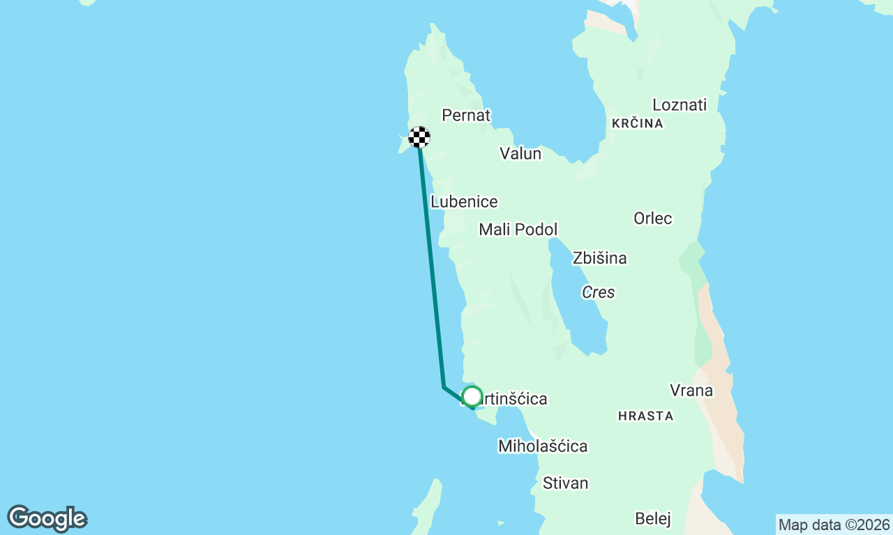 Voyage map