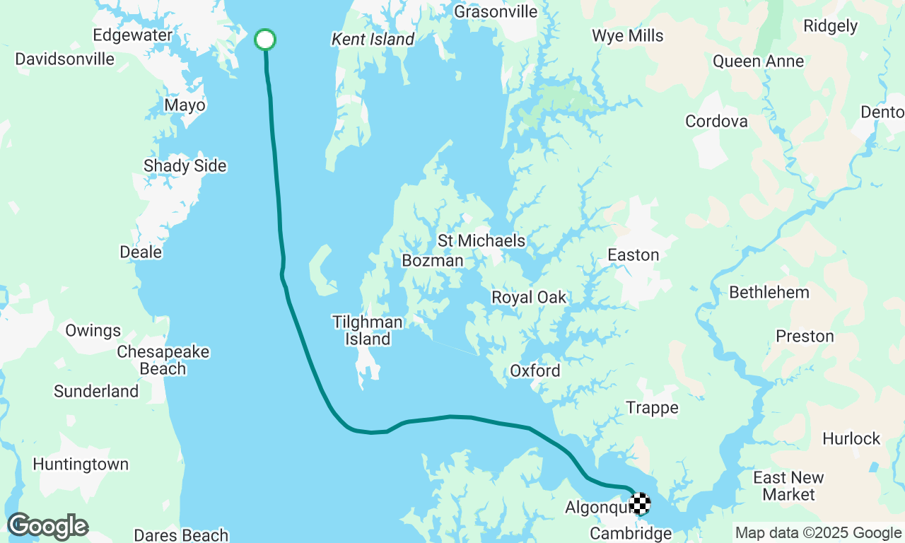 Annapolis to Cambridge