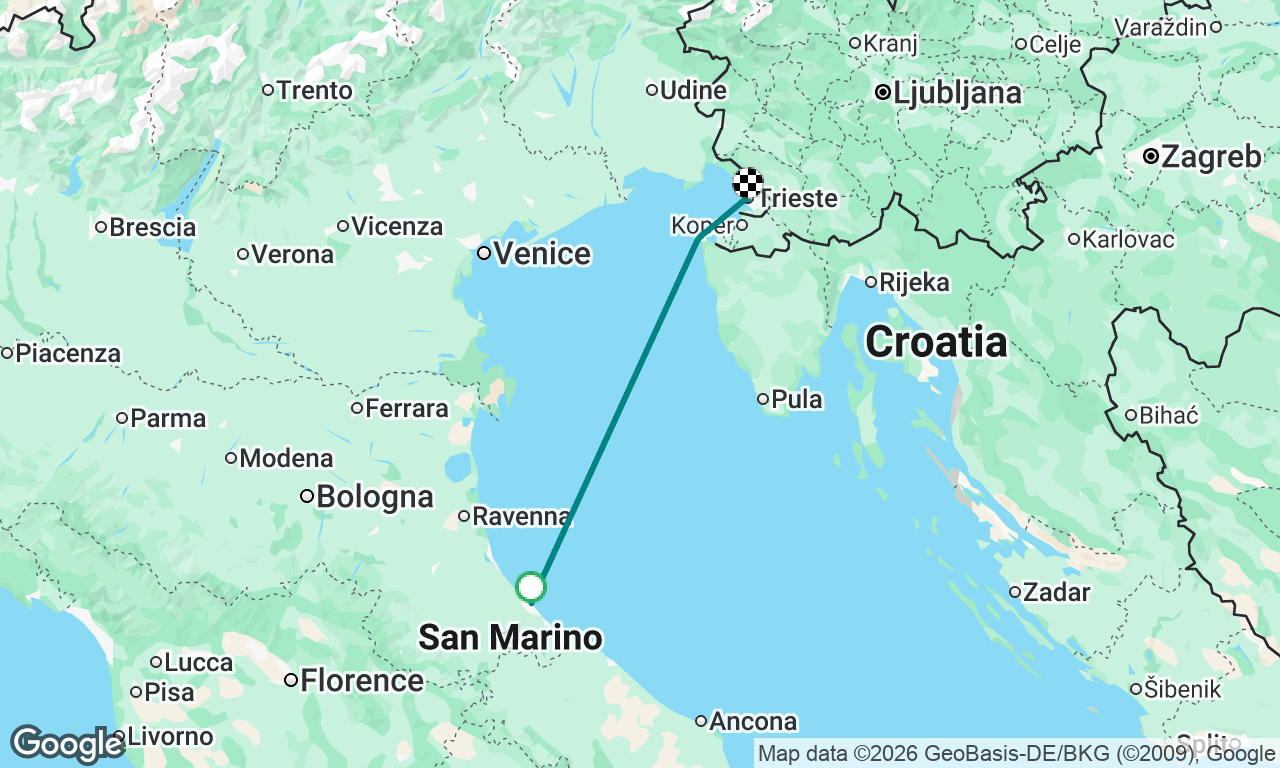 Trasferimento Barcolana Andata