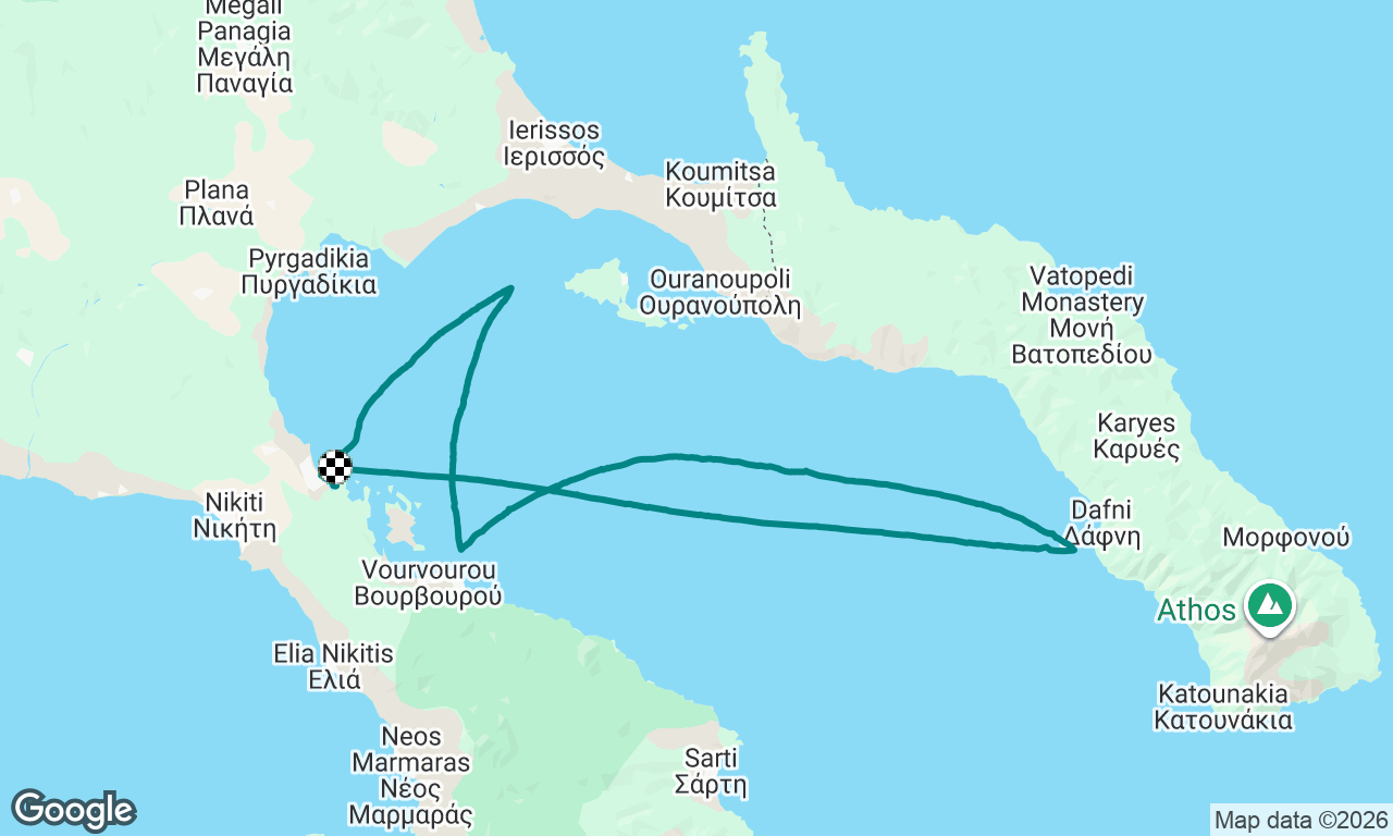Voyage map