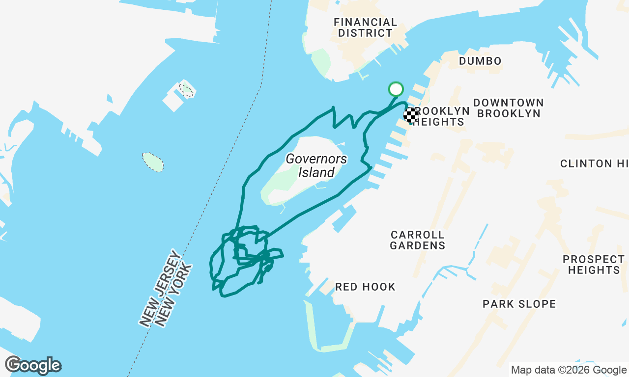 Voyage map