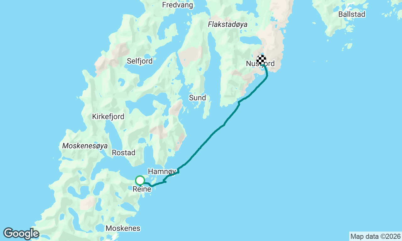 Voyage map