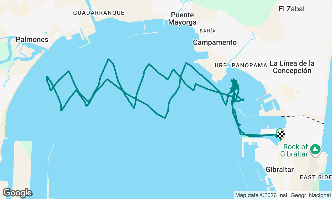 Voyage map
