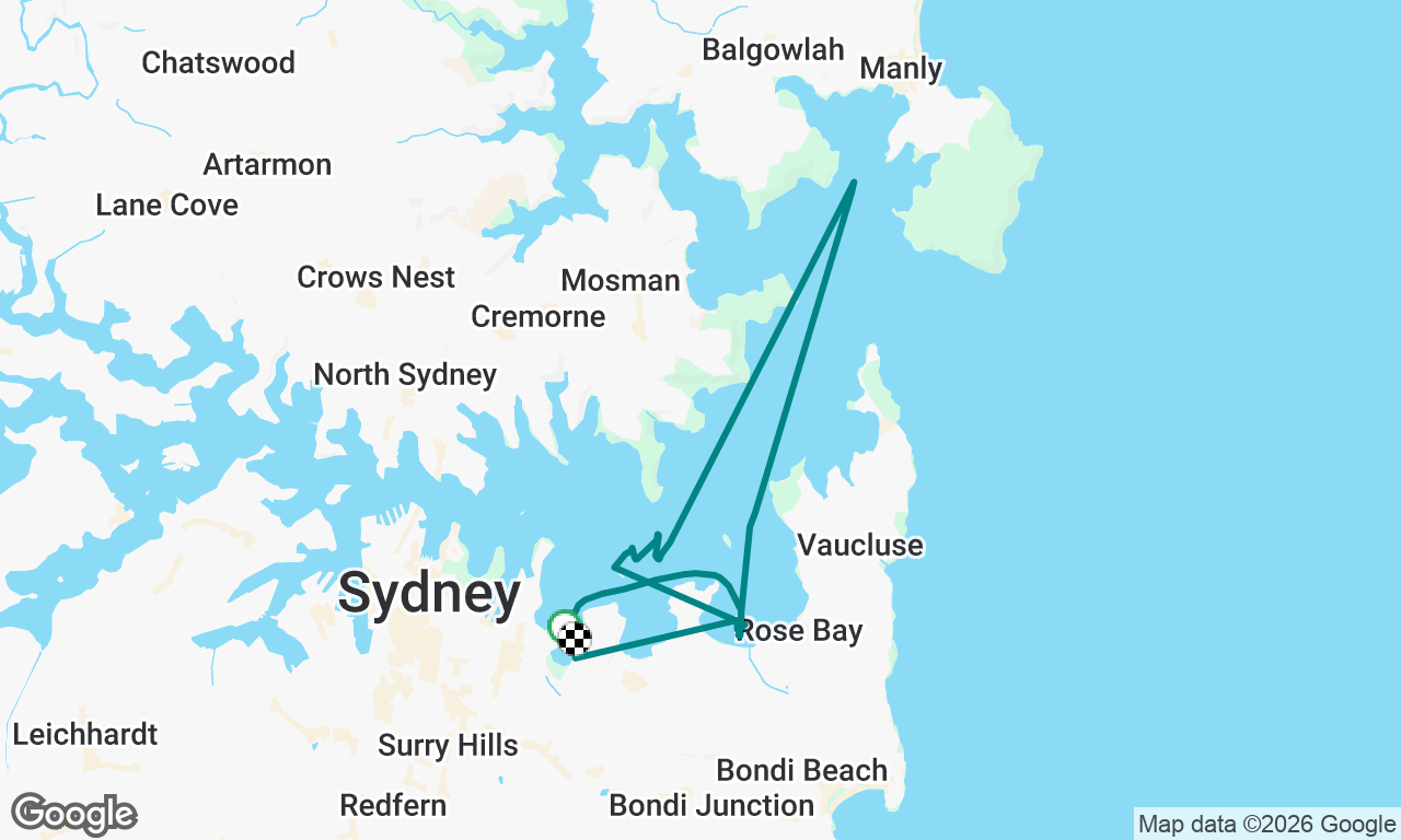 Voyage map