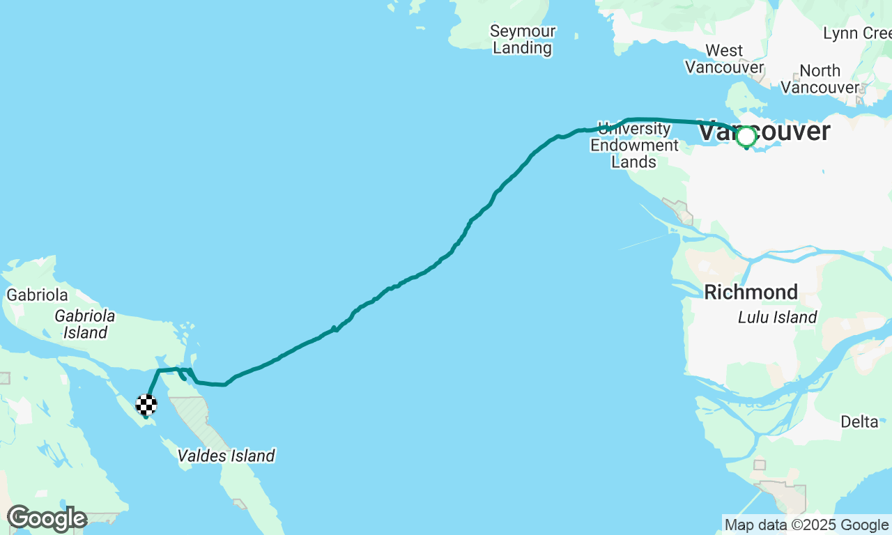 WCSC Gulf Islands Cruise - Day 1