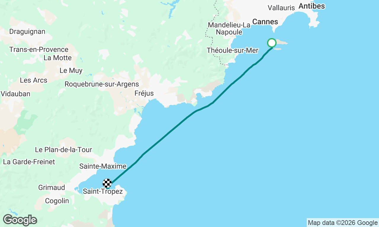Voyage map