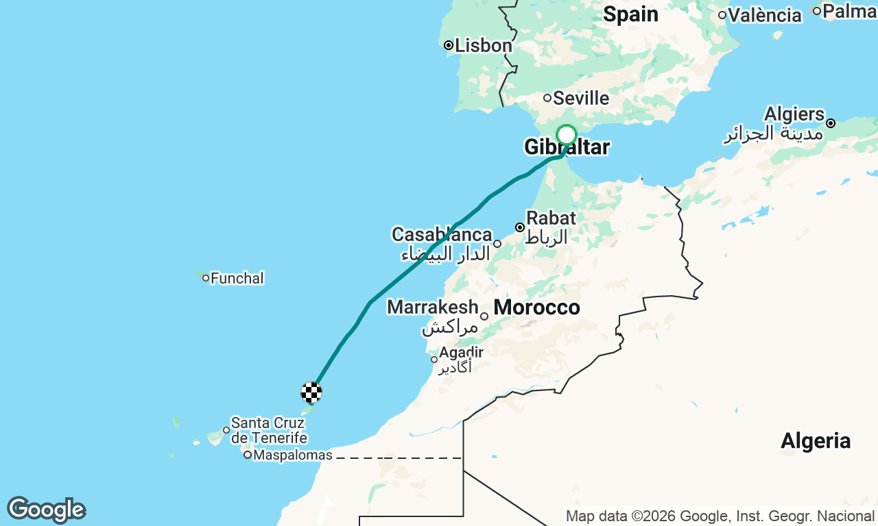 La Línea to La Graciosa
