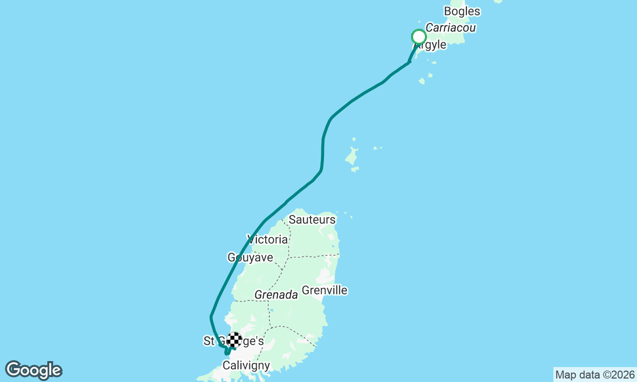 Voyage map