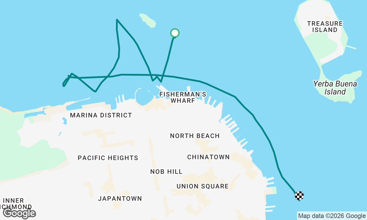 Voyage map