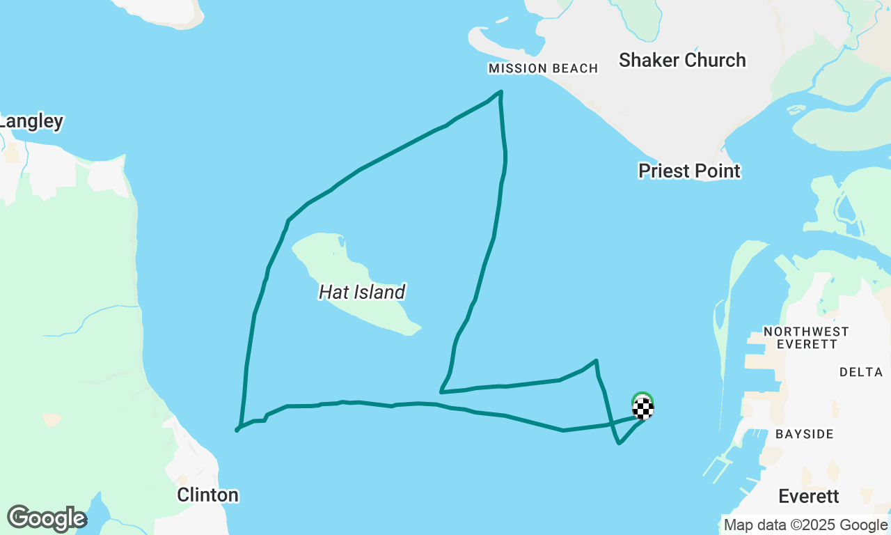 Hat Island Challenge course