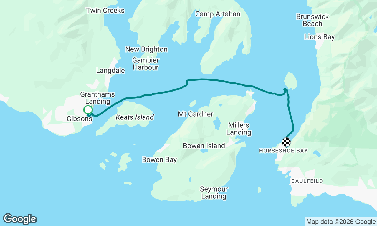RYA Day Skipper Day 5: Gibsons to Horseshoe Bay 