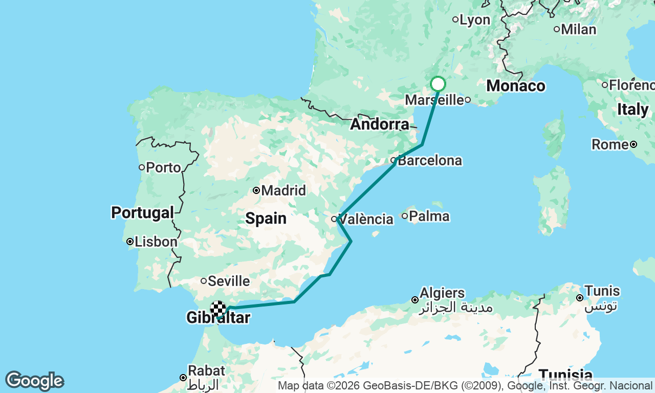 DEPART LGM GIBRALTAR