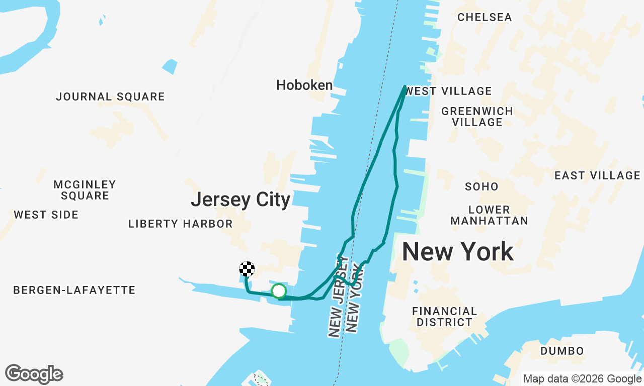 Voyage map