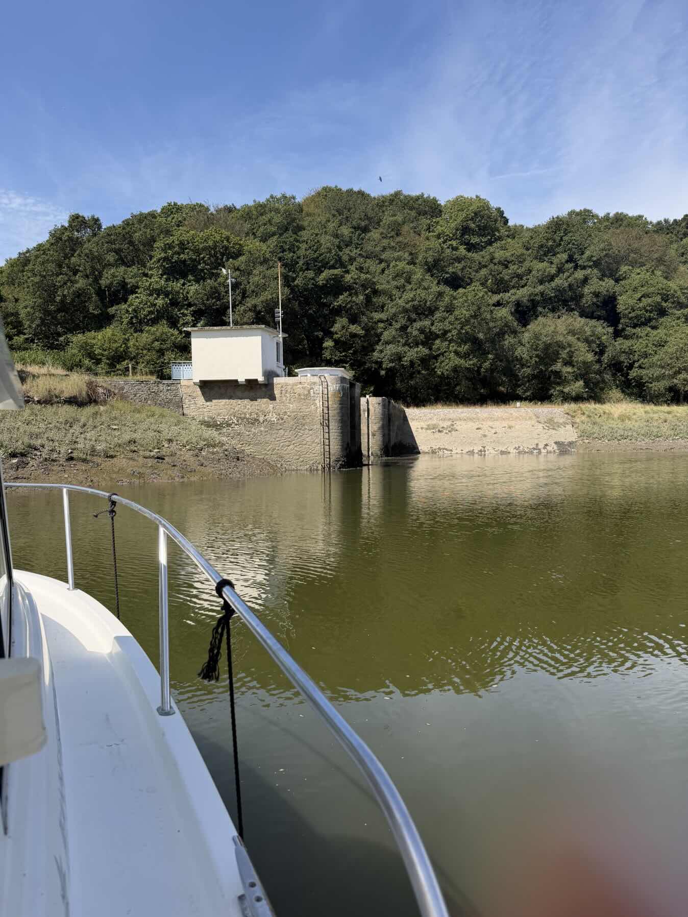 Lezardrieux to holding buoys at lock at Pontrieux_53243A8A-E9EB-4869-B3C7-F3A97A0758A9