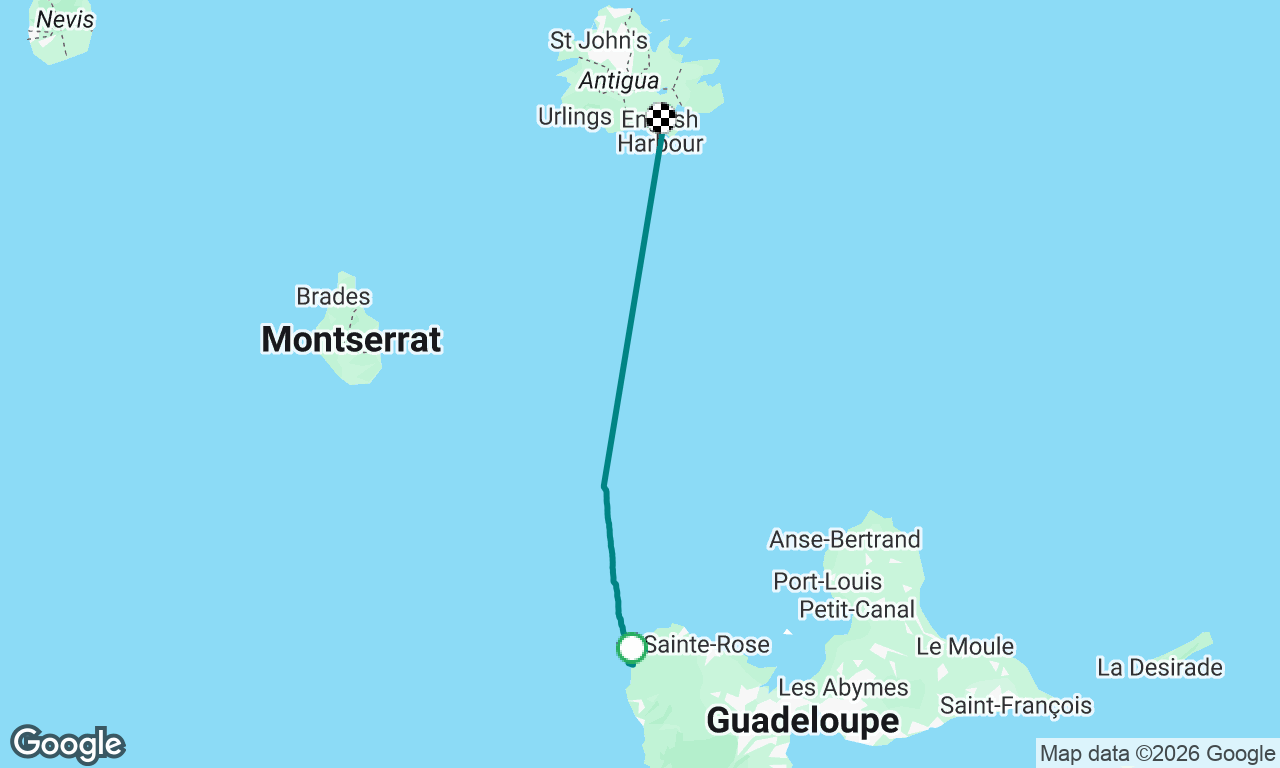 Voyage map