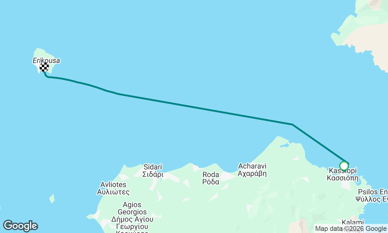 Voyage map