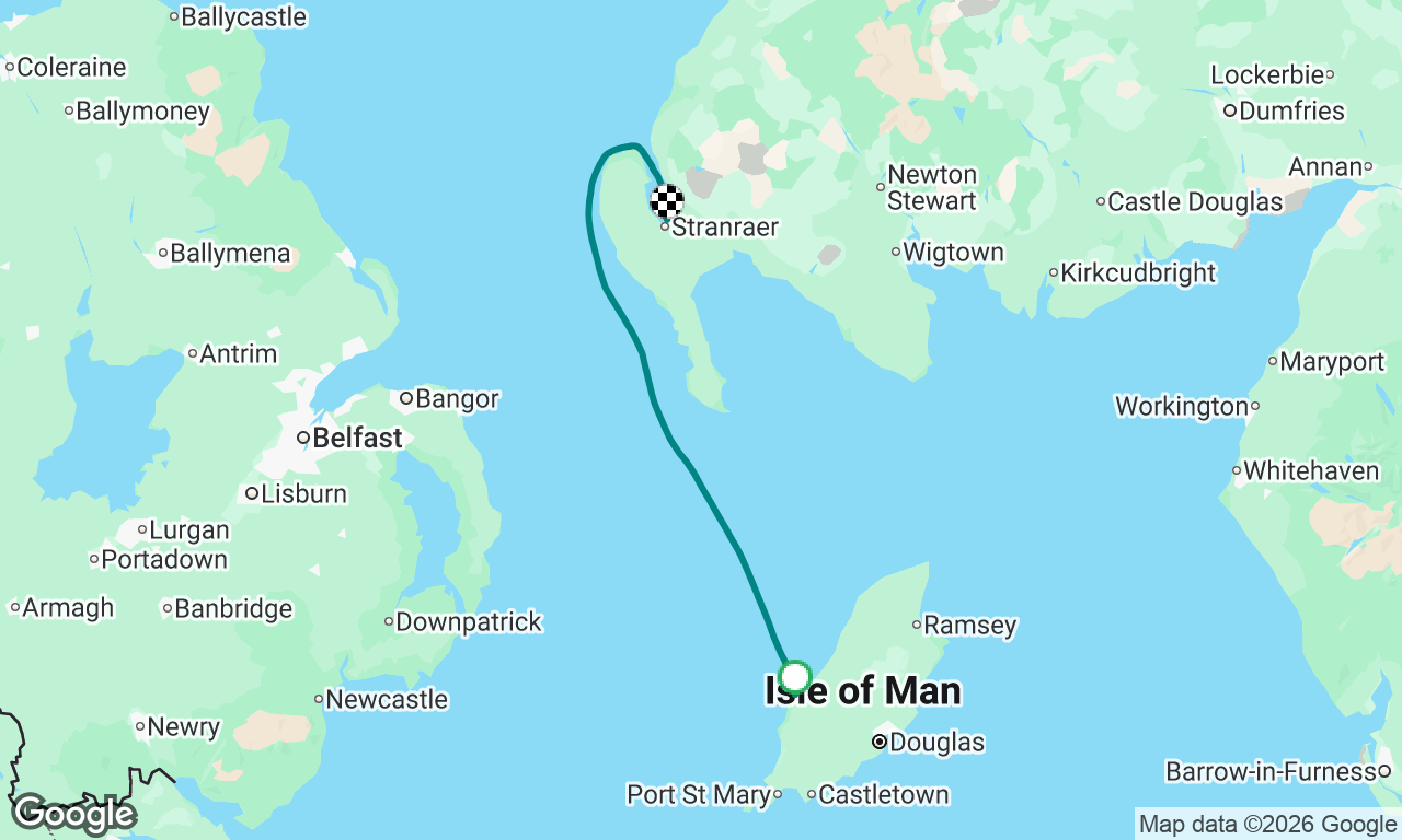 Peel to Stranraer, Scotland 