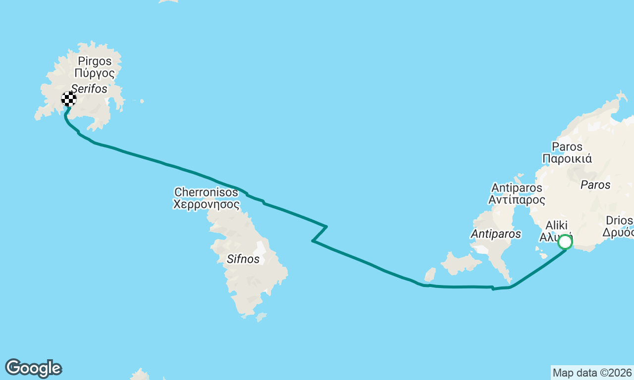Voyage map