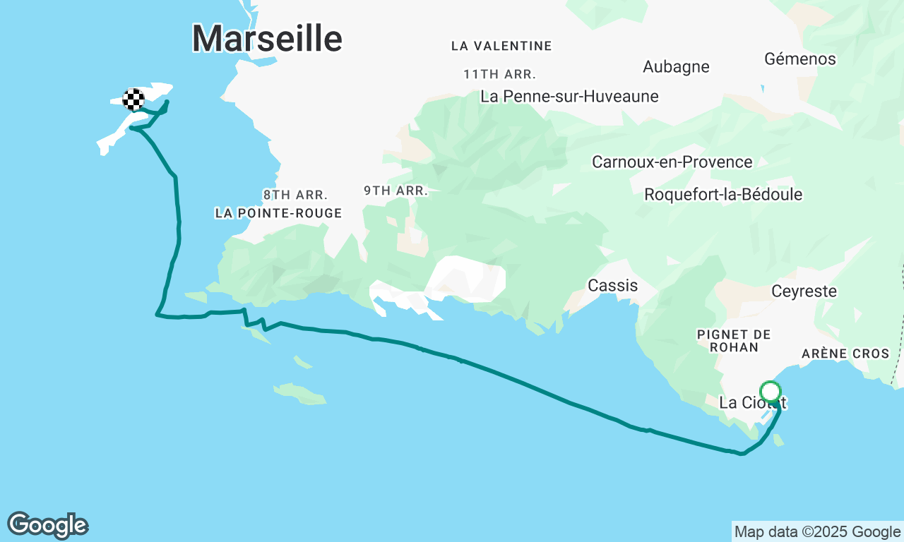 La Ciotat to Ile du Frioul