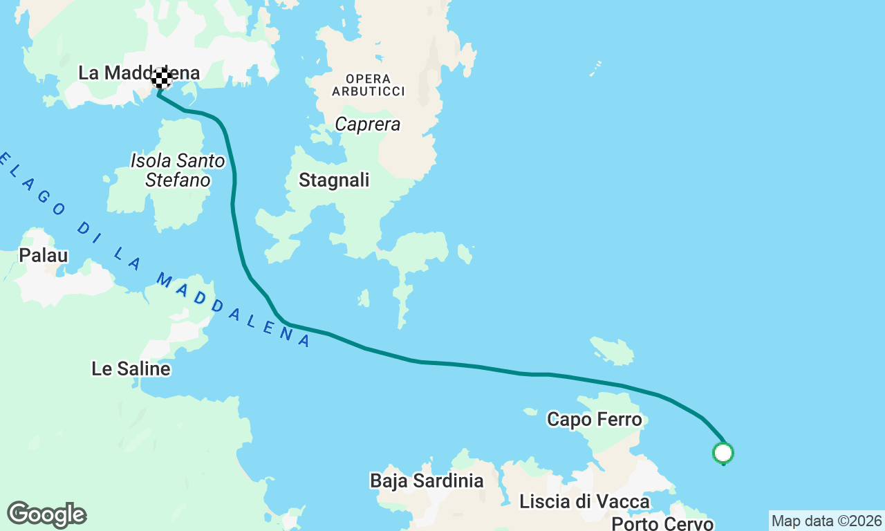 Voyage map