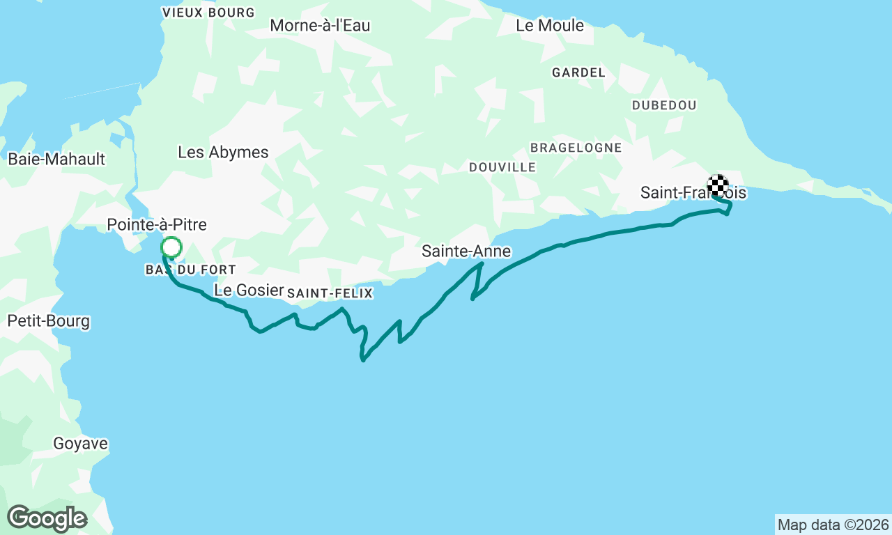 Pointe à Pitre à Saint-François