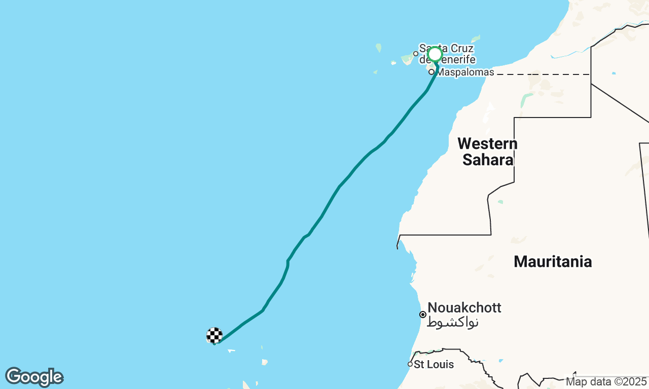 Las Palmas, Gran Canaria to Mindelo, Cape Verde