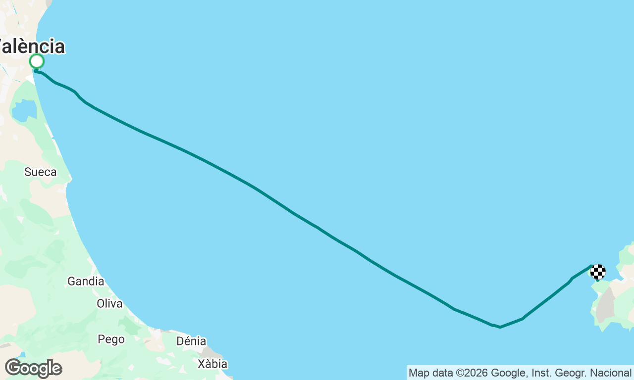 Voyage map