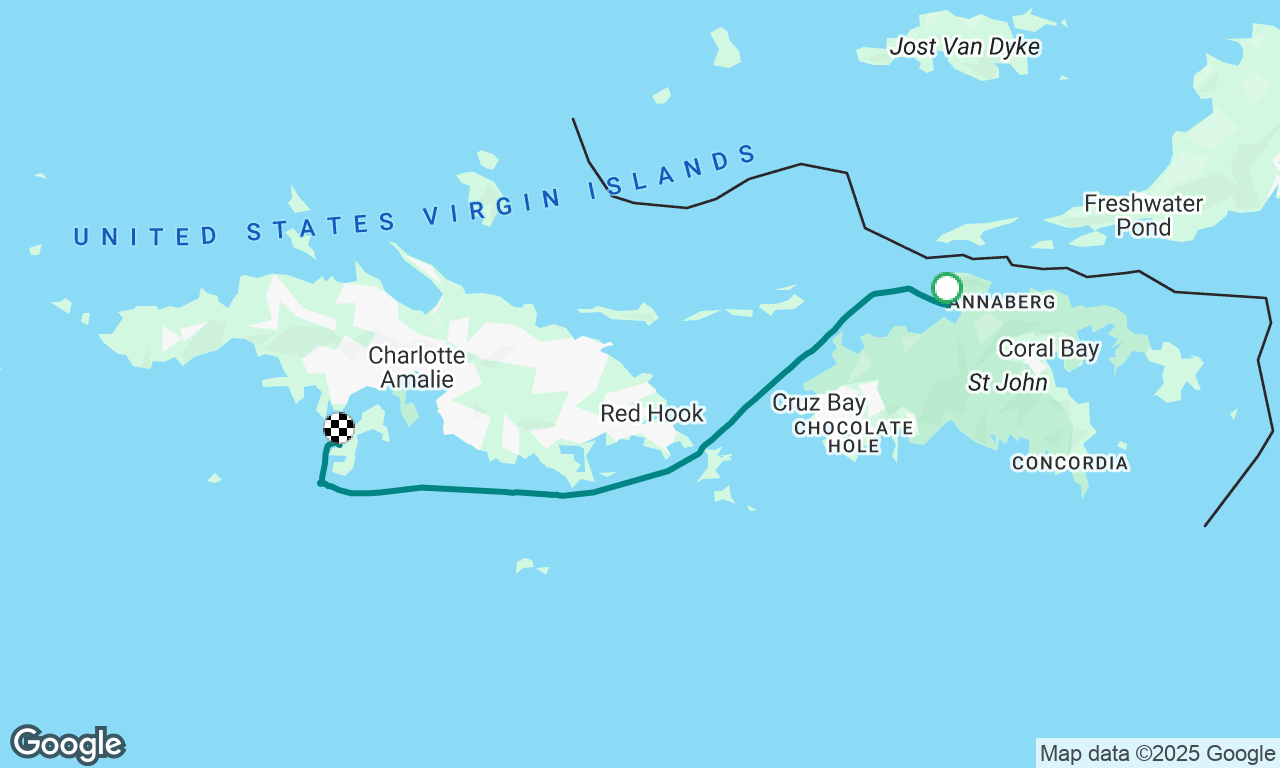 St John to St Thomas