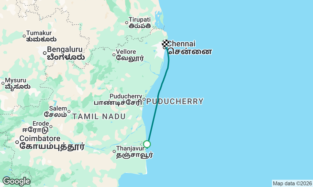Voyage map