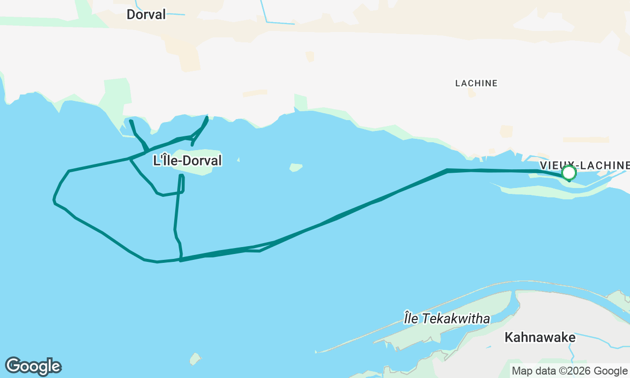 Voyage map