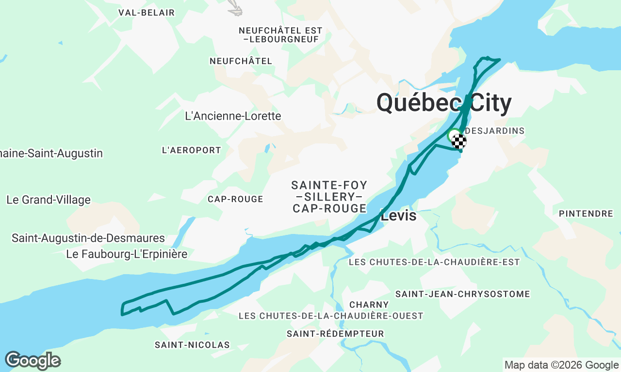 Voyage map