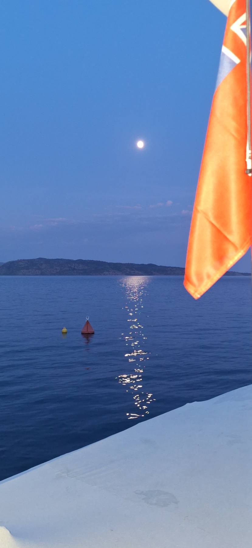 Last Greek Anchorage, Avlaki Bay. Jax's Birthday._AEB0B270-A1E2-4F27-BDAC-1DBC0753BF94