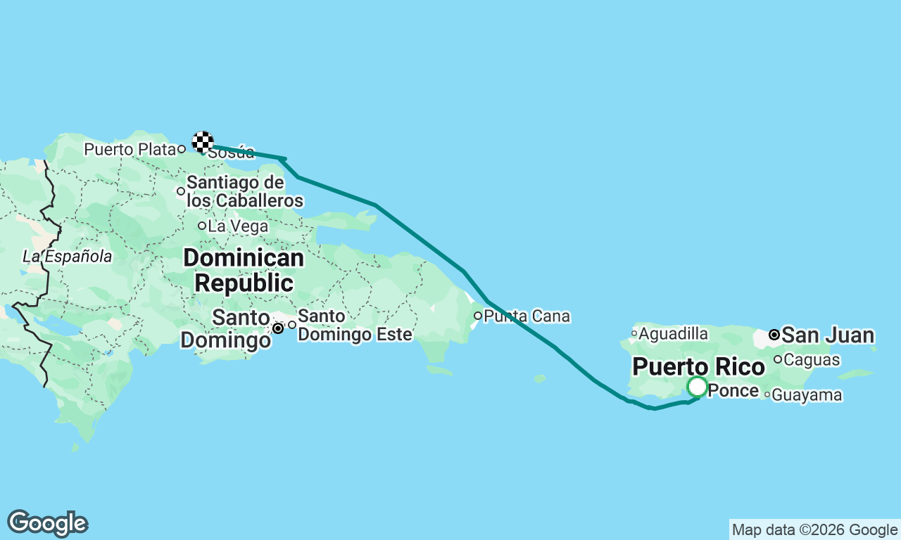 Puerto to DR - Moana passage 
