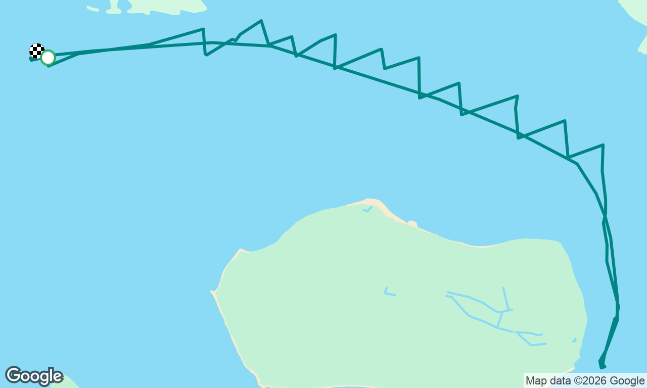 Light breeze harbour sail