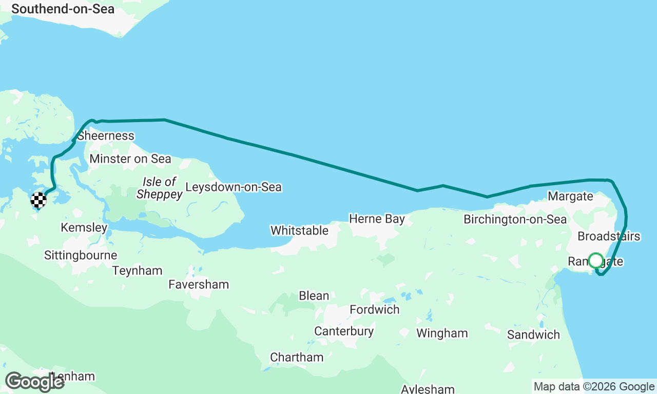 Ramsgate to Lower Halstow
