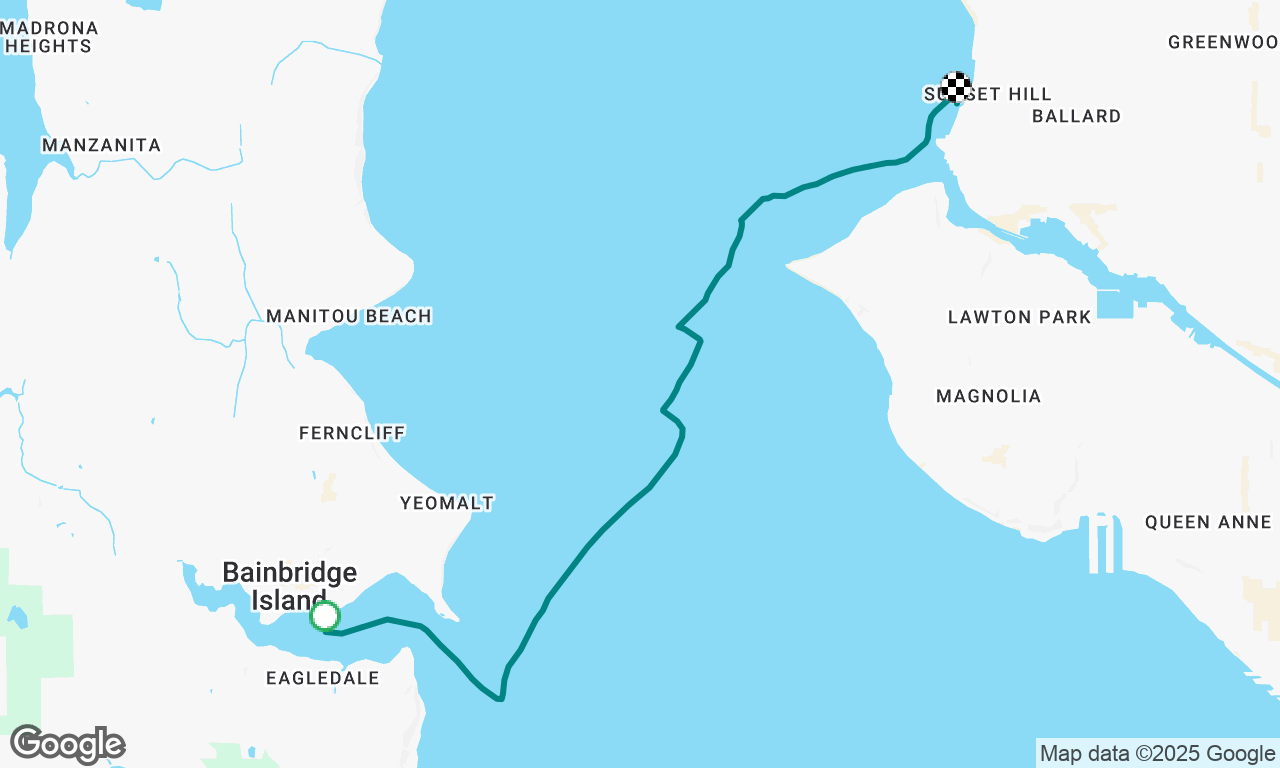 Winslow to Shilshole 